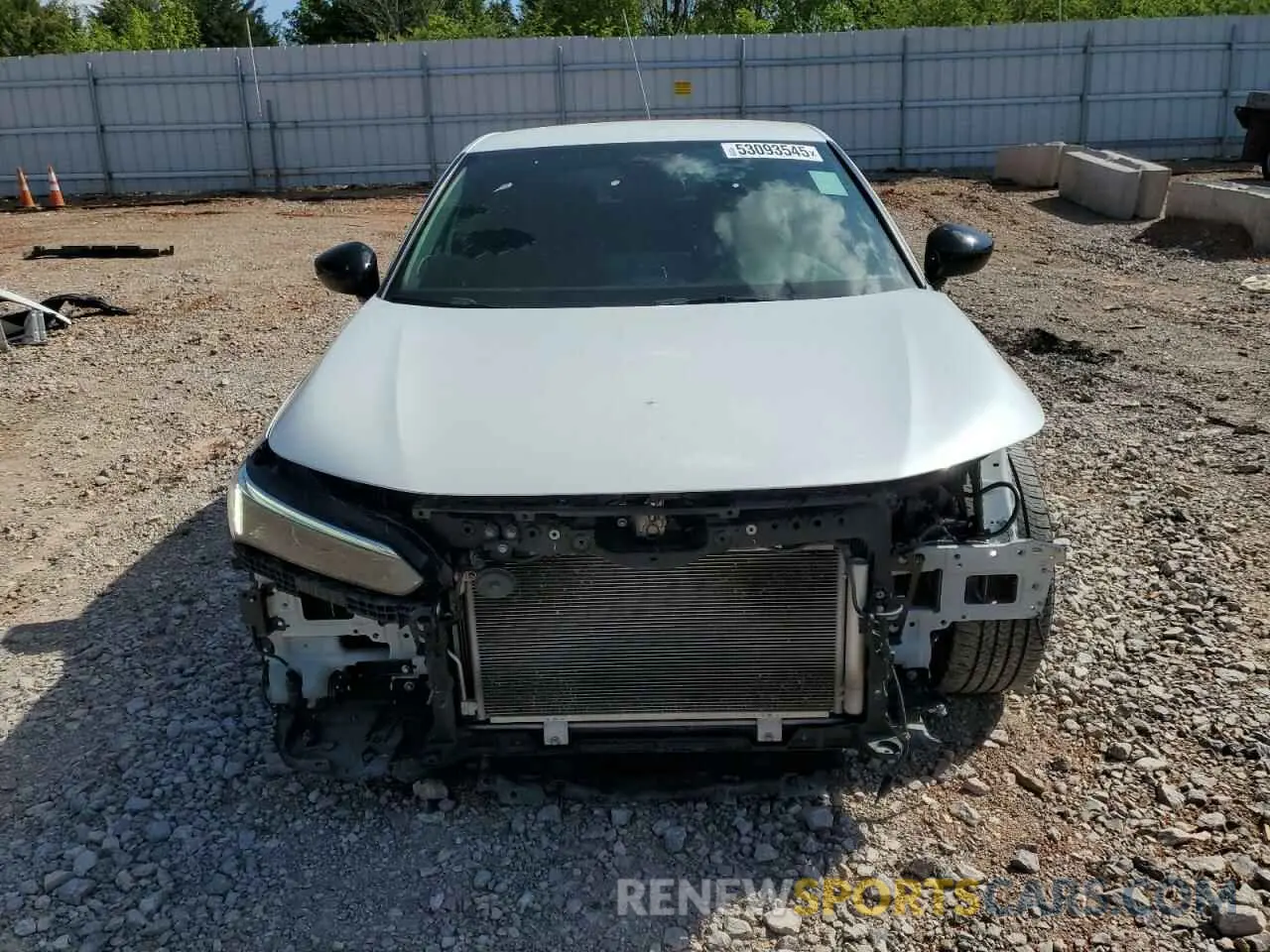 5 Photograph of a damaged car 19XFL2H82NE022572 HONDA CIVIC 2022