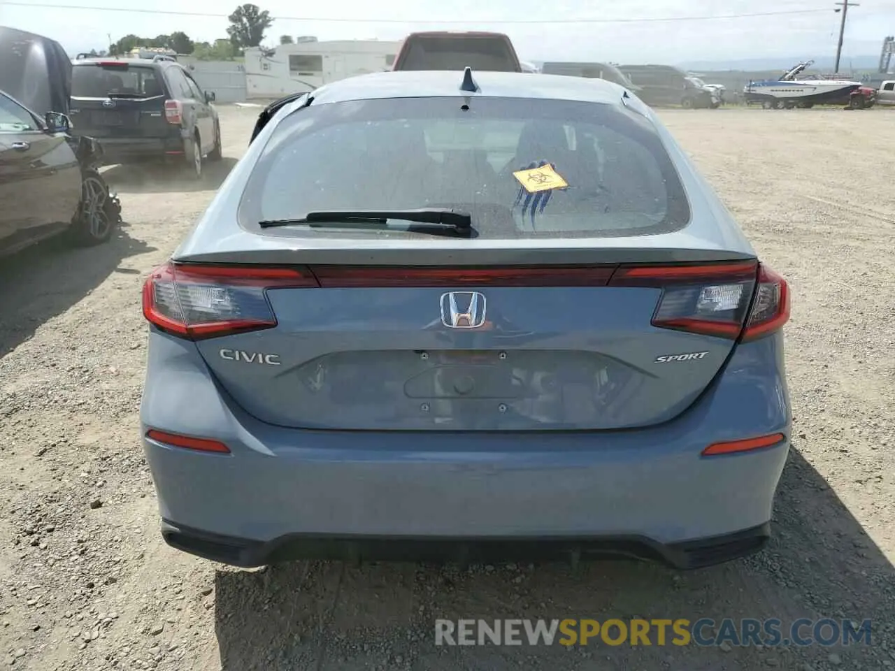 6 Photograph of a damaged car 19XFL2H82NE022796 HONDA CIVIC 2022