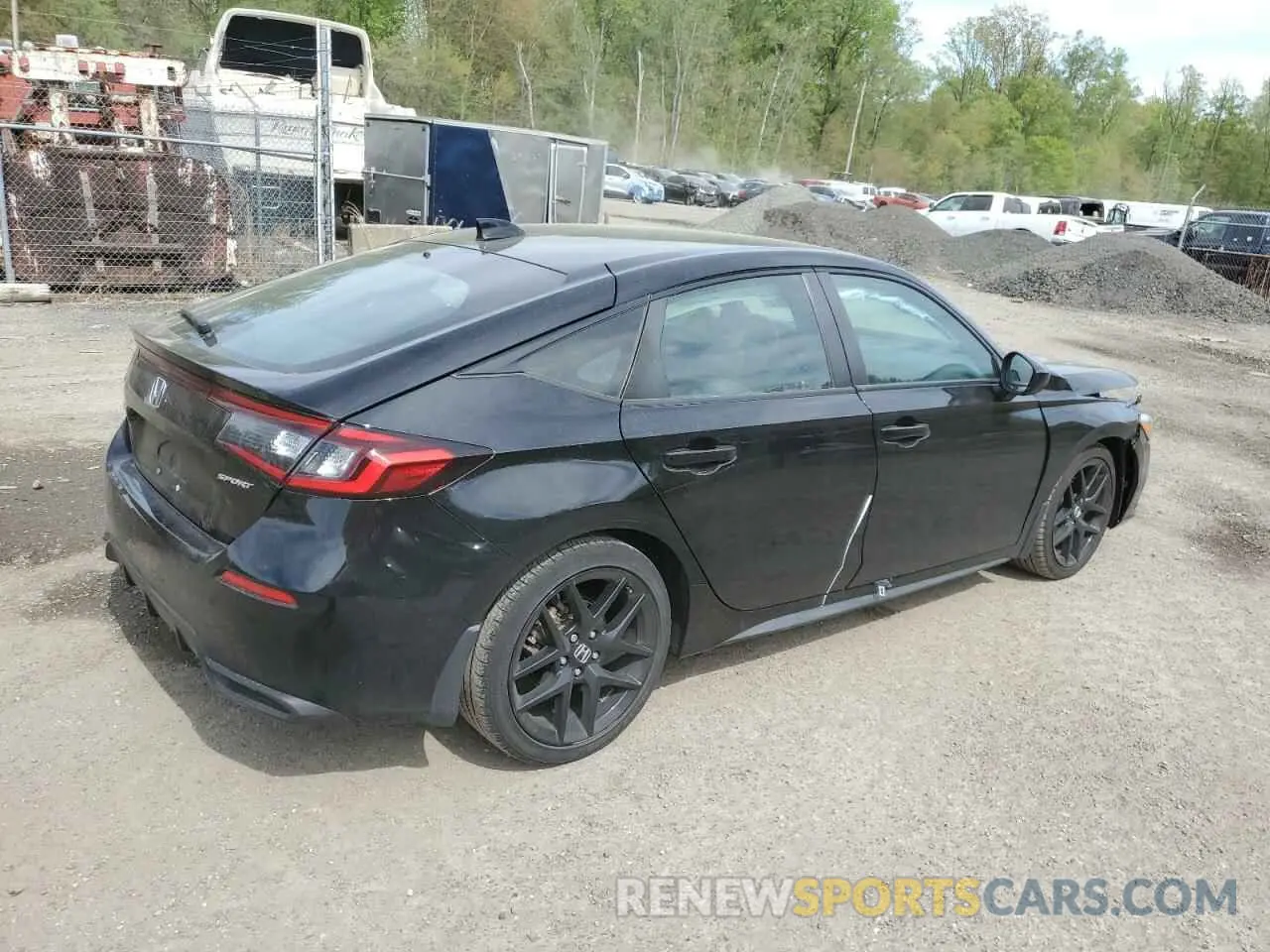 3 Photograph of a damaged car 19XFL2H83NE001648 HONDA CIVIC 2022