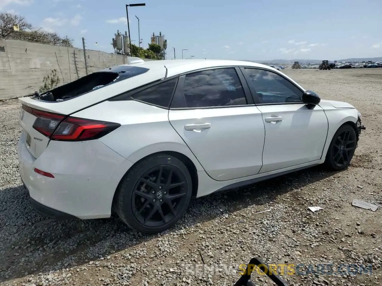 3 Photograph of a damaged car 19XFL2H83NE004016 HONDA CIVIC 2022