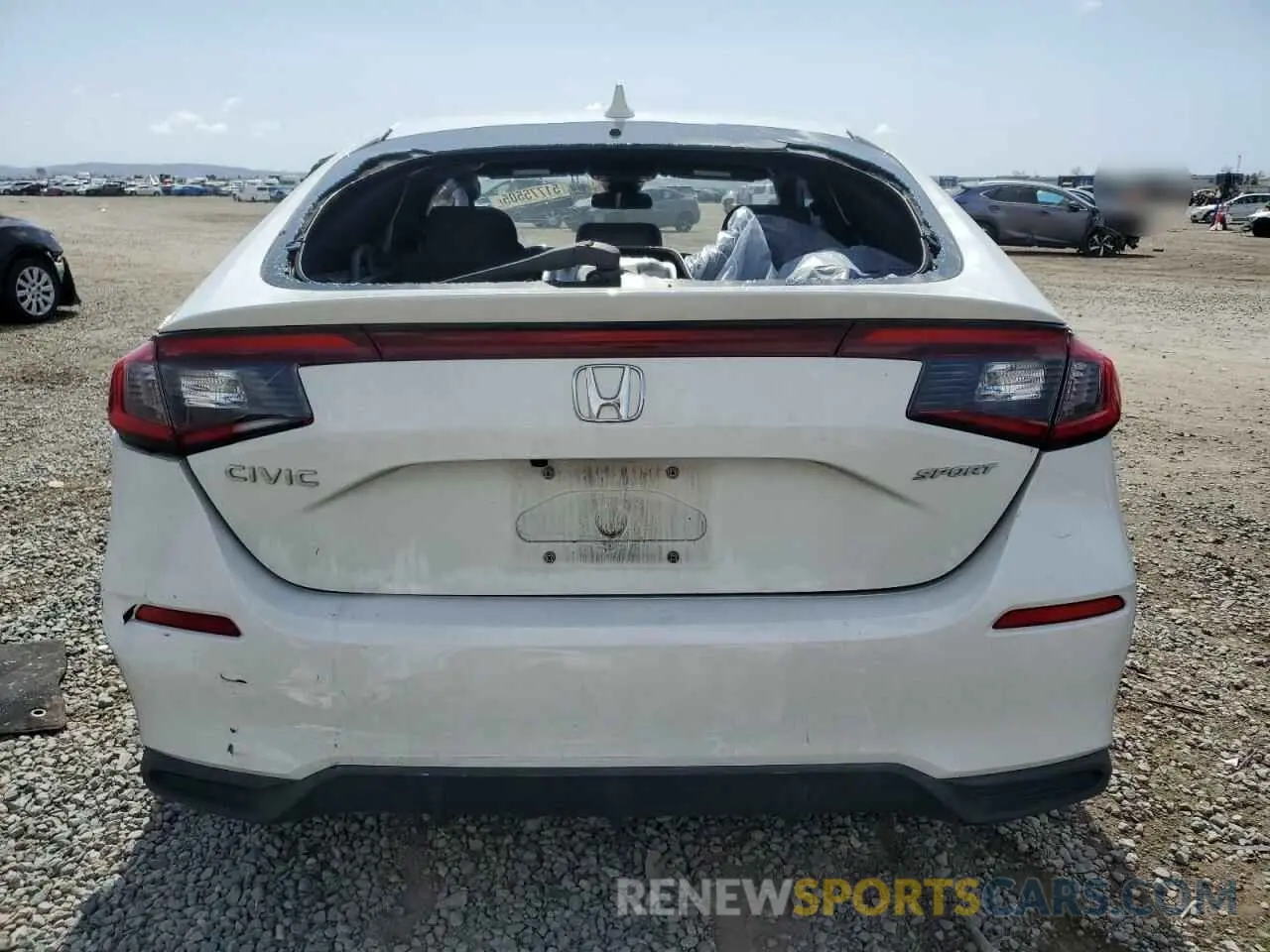 6 Photograph of a damaged car 19XFL2H83NE004016 HONDA CIVIC 2022