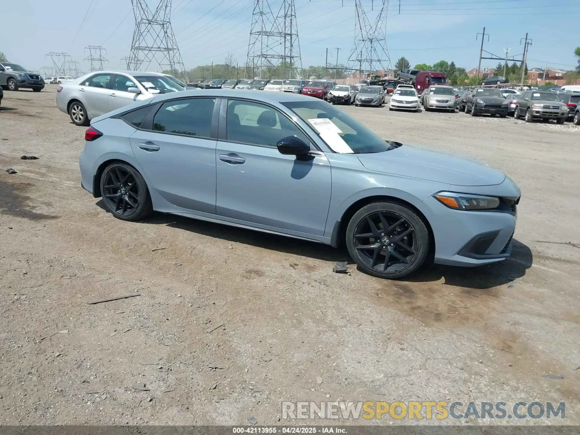 1 Photograph of a damaged car 19XFL2H83NE007689 HONDA CIVIC 2022
