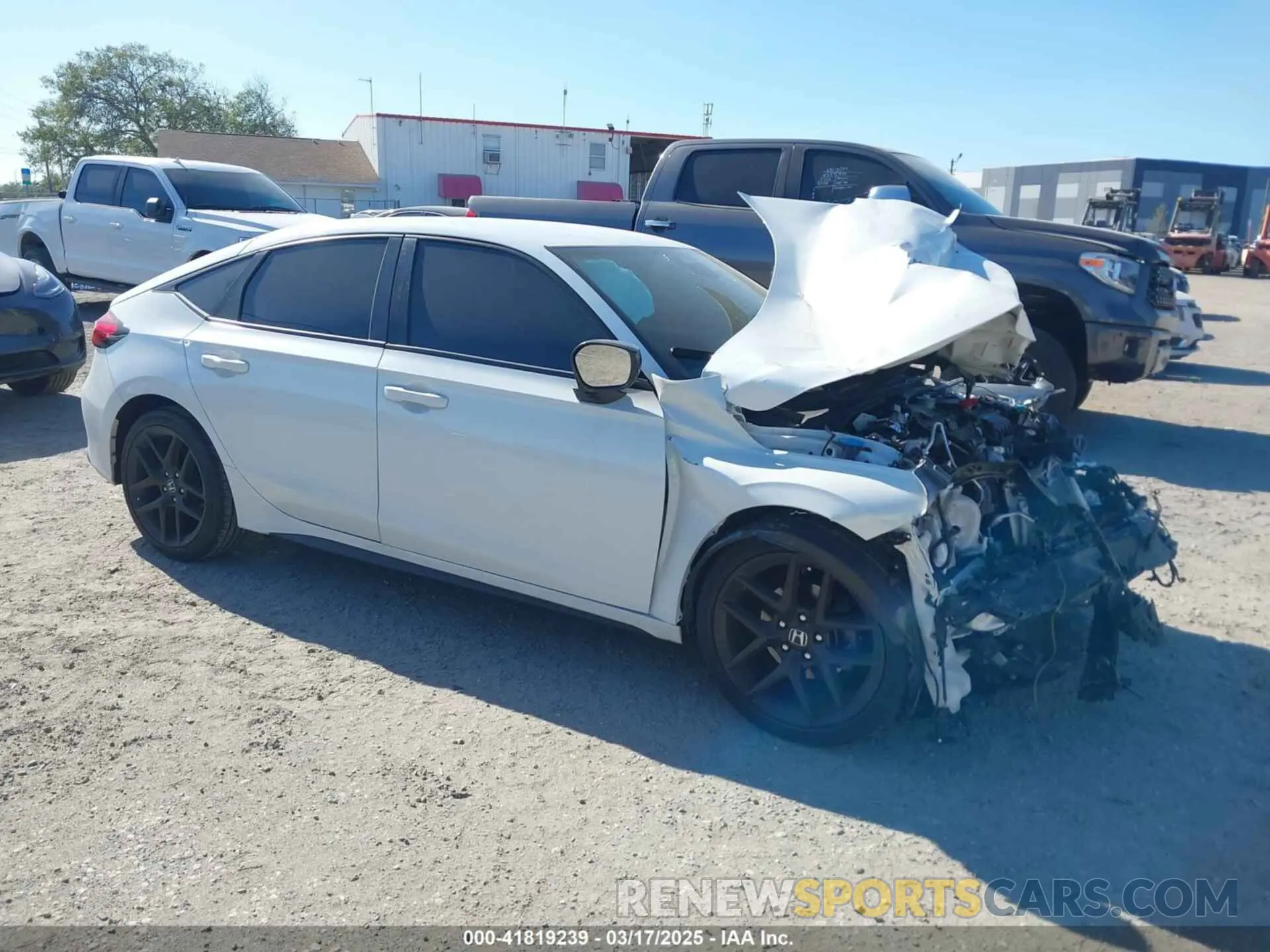 1 Photograph of a damaged car 19XFL2H83NE010656 HONDA CIVIC 2022