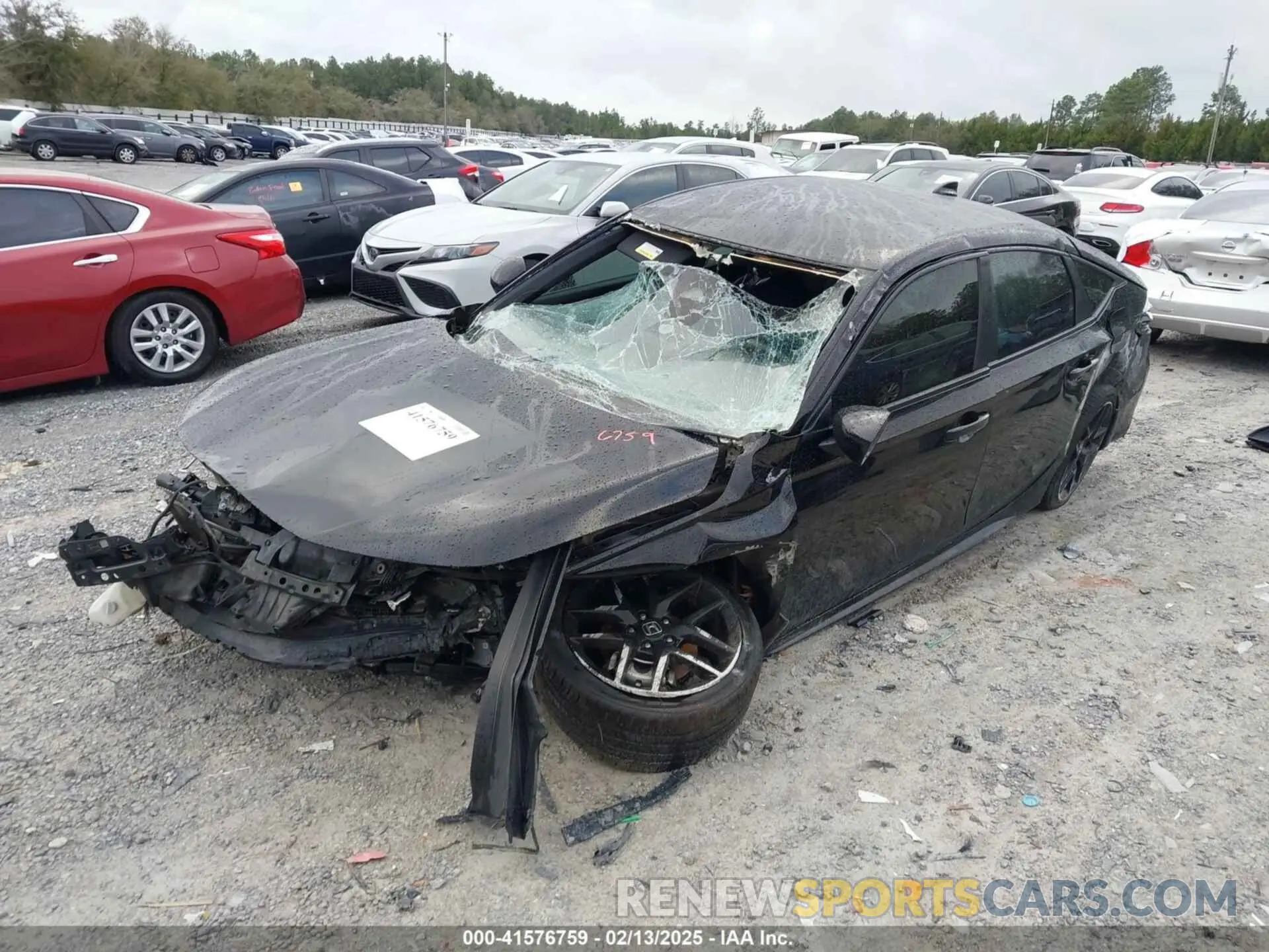 2 Photograph of a damaged car 19XFL2H83NE011130 HONDA CIVIC 2022