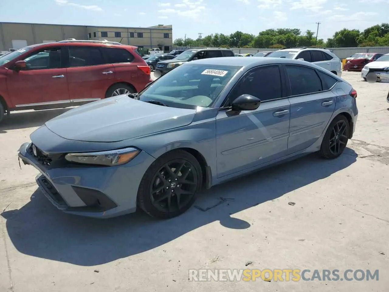 1 Photograph of a damaged car 19XFL2H83NE019518 HONDA CIVIC 2022