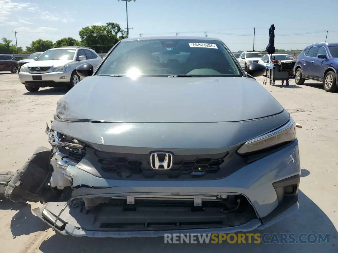 5 Photograph of a damaged car 19XFL2H83NE019518 HONDA CIVIC 2022