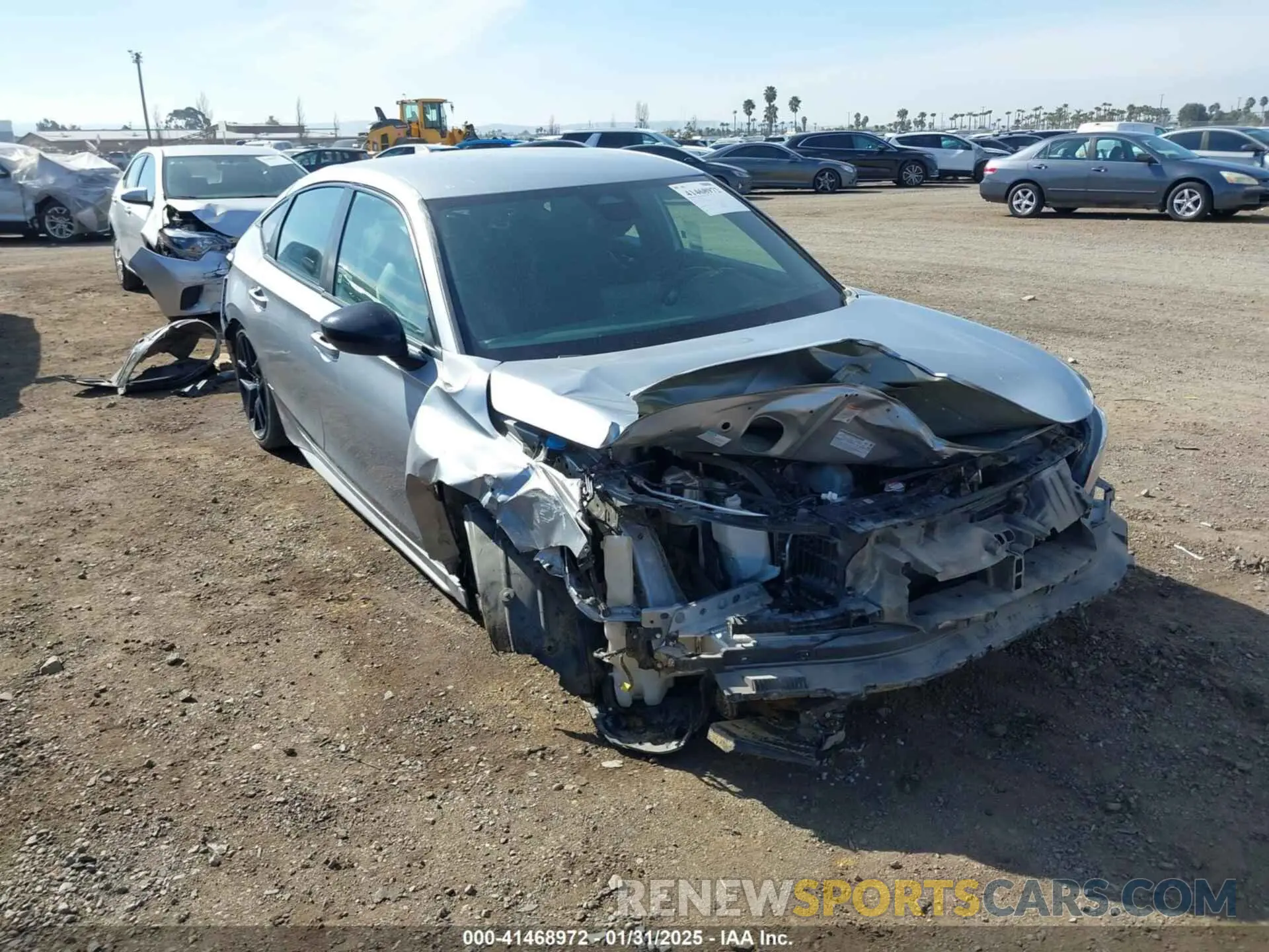 1 Photograph of a damaged car 19XFL2H83NE024928 HONDA CIVIC 2022