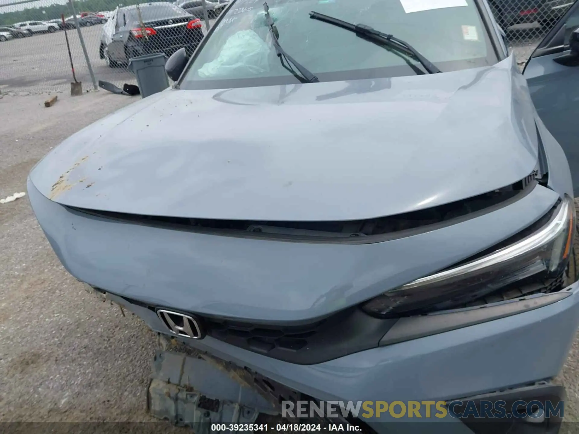 10 Photograph of a damaged car 19XFL2H84NE000055 HONDA CIVIC 2022