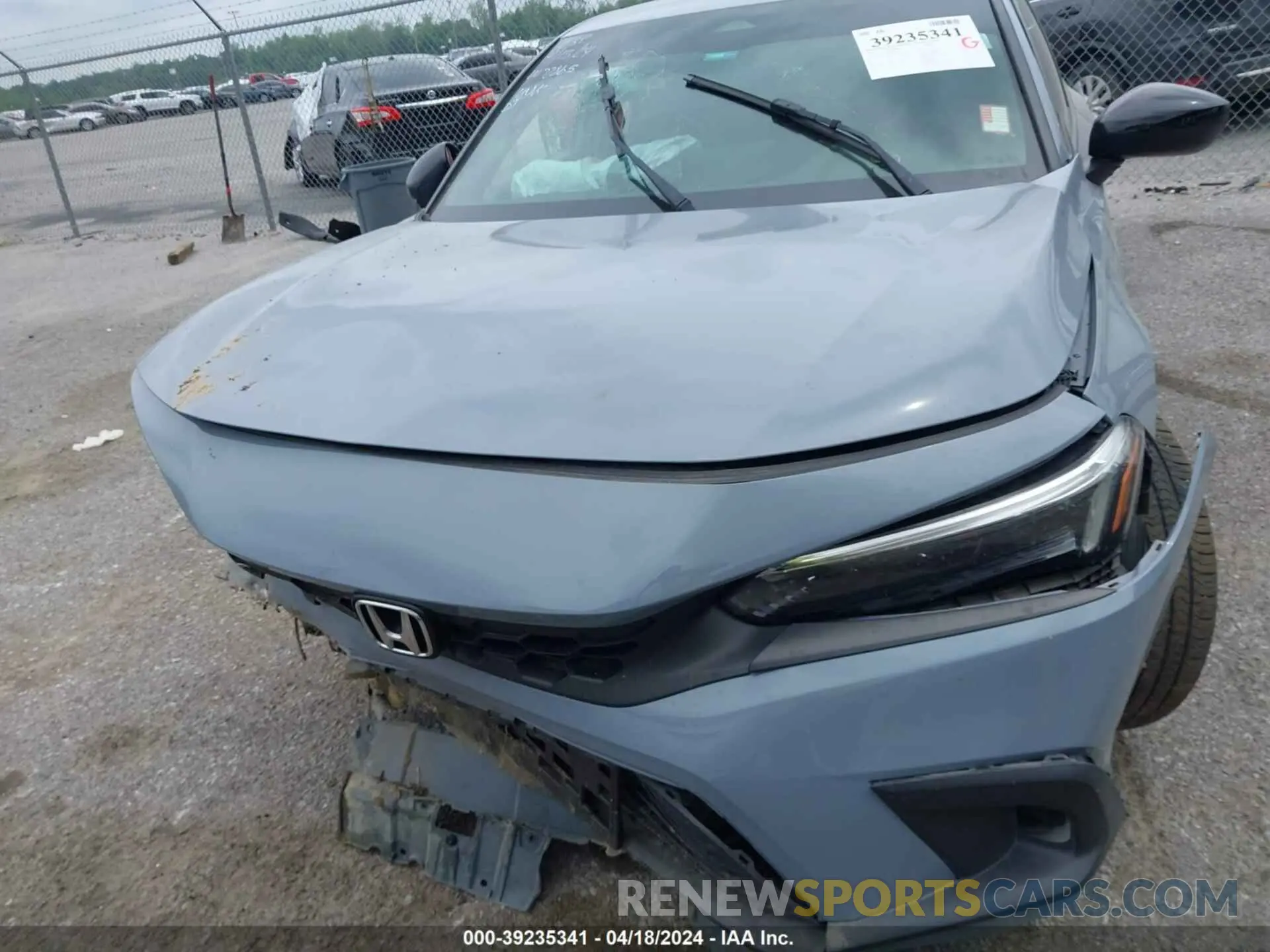 11 Photograph of a damaged car 19XFL2H84NE000055 HONDA CIVIC 2022