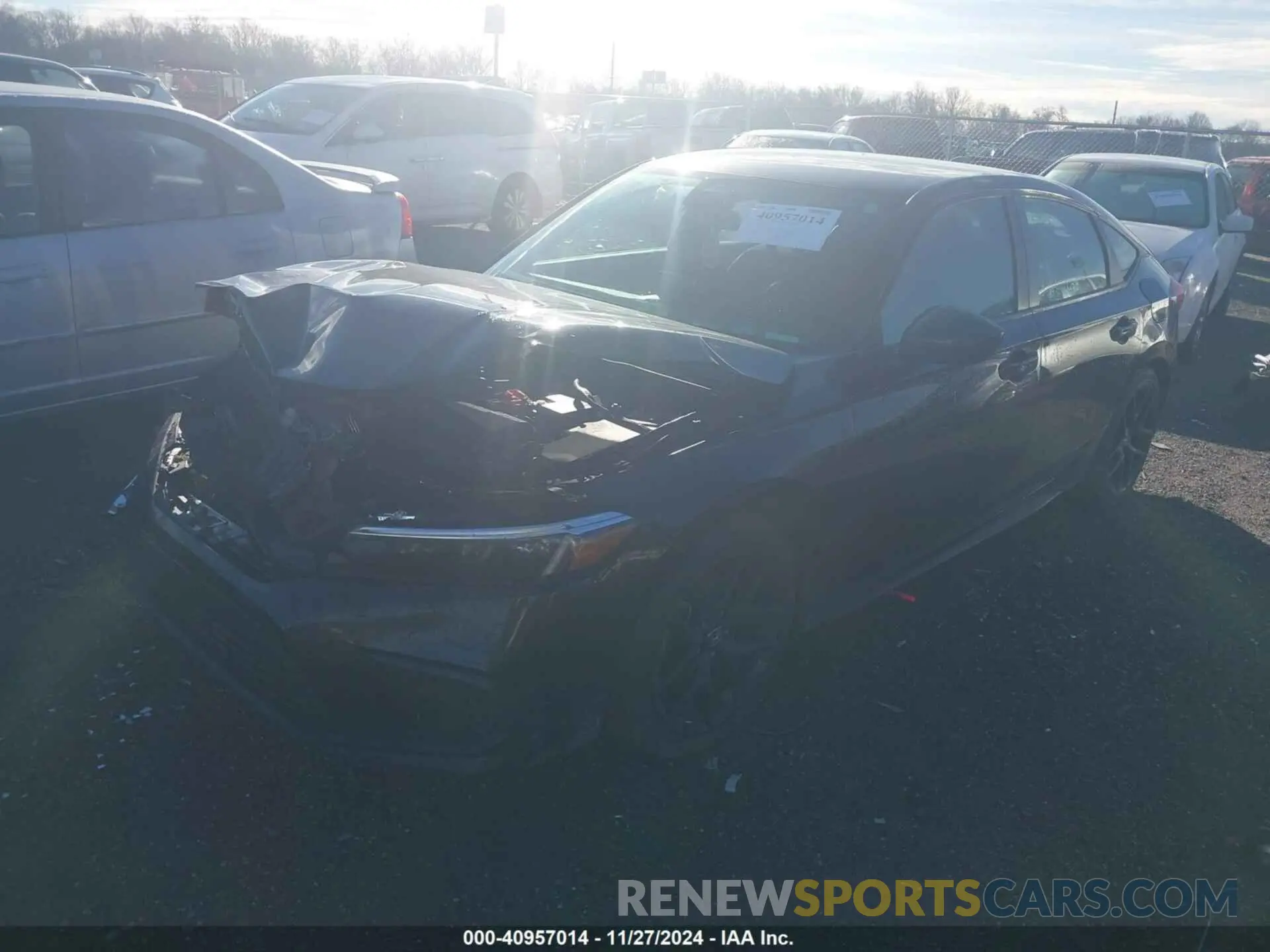 2 Photograph of a damaged car 19XFL2H84NE006499 HONDA CIVIC 2022