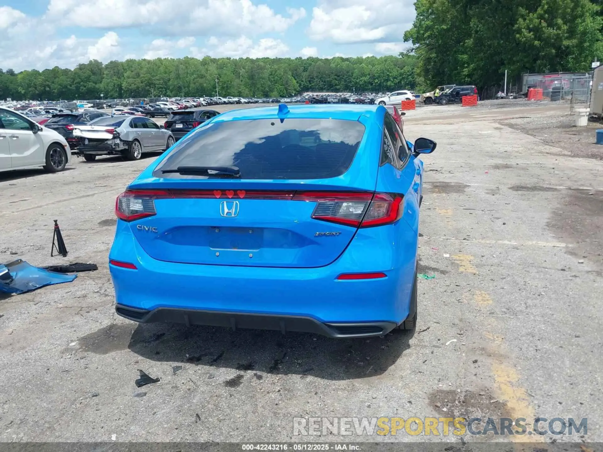 16 Photograph of a damaged car 19XFL2H84NE008317 HONDA CIVIC 2022