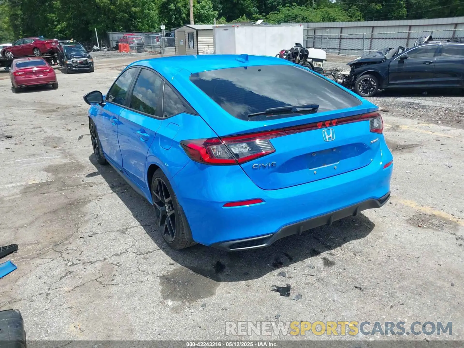 3 Photograph of a damaged car 19XFL2H84NE008317 HONDA CIVIC 2022