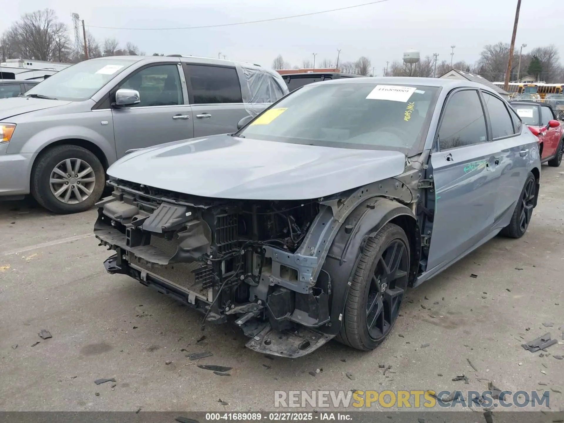 6 Photograph of a damaged car 19XFL2H84NE011038 HONDA CIVIC 2022