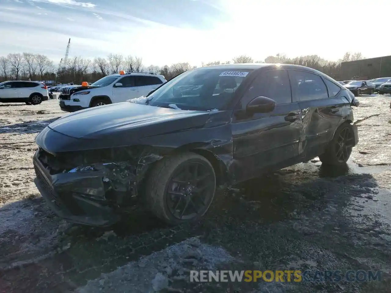 1 Photograph of a damaged car 19XFL2H84NE019883 HONDA CIVIC 2022