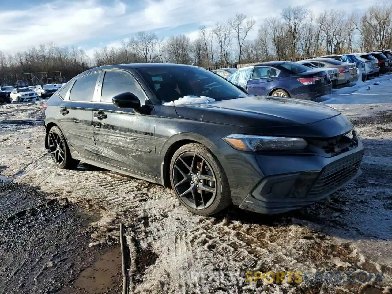 4 Photograph of a damaged car 19XFL2H84NE019883 HONDA CIVIC 2022