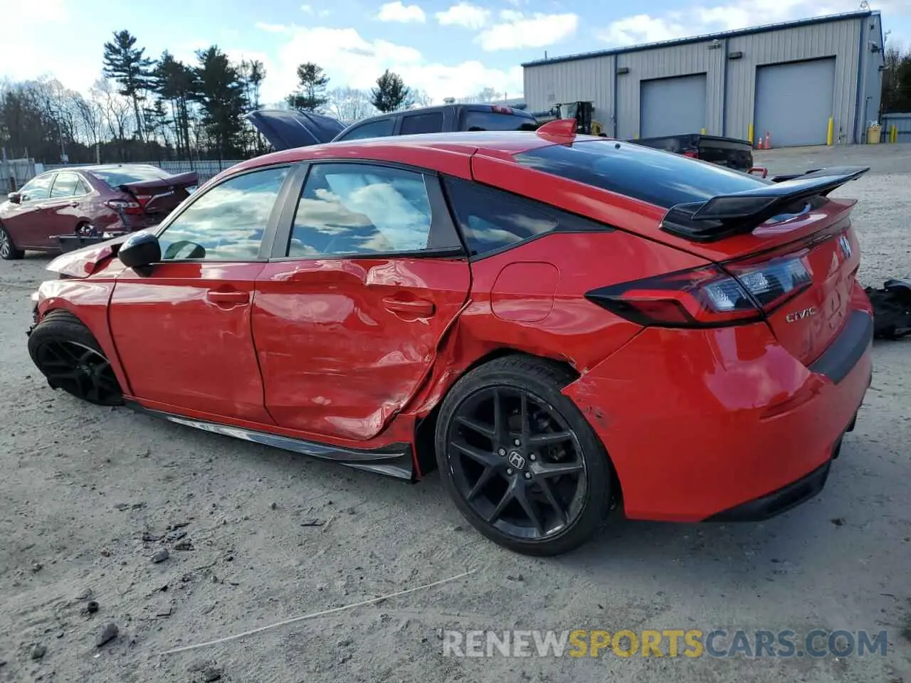 2 Photograph of a damaged car 19XFL2H84NE024419 HONDA CIVIC 2022