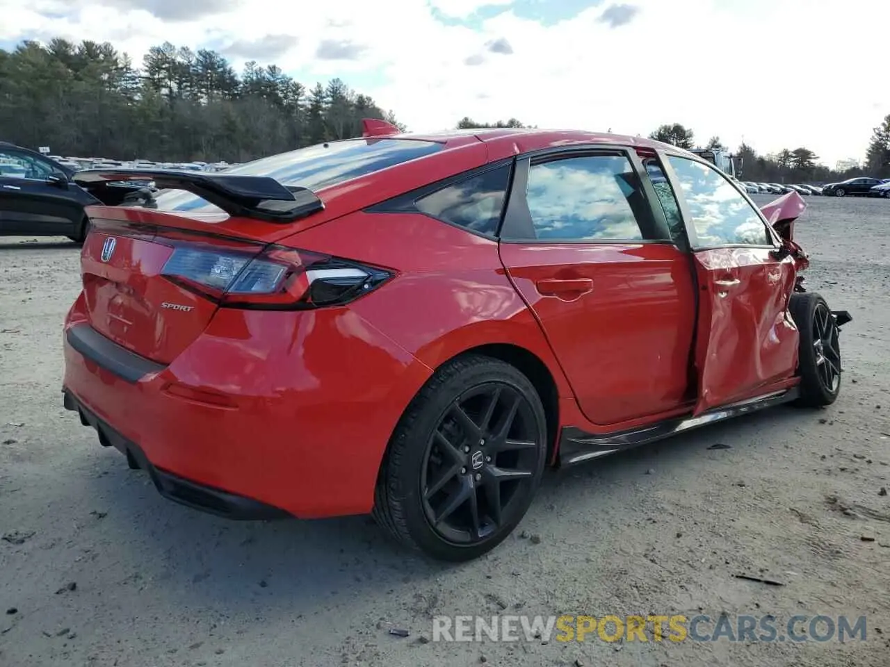 3 Photograph of a damaged car 19XFL2H84NE024419 HONDA CIVIC 2022
