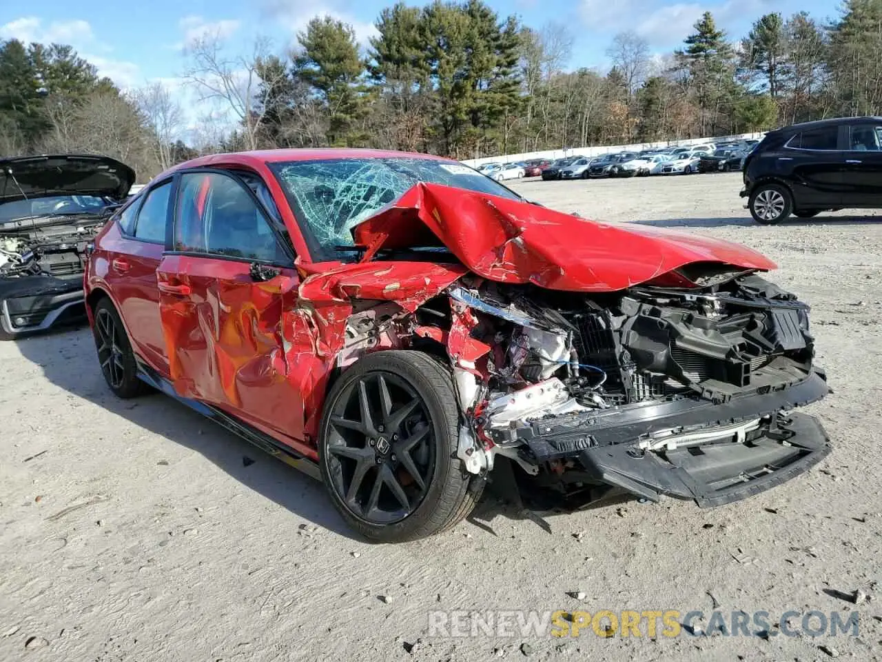 4 Photograph of a damaged car 19XFL2H84NE024419 HONDA CIVIC 2022