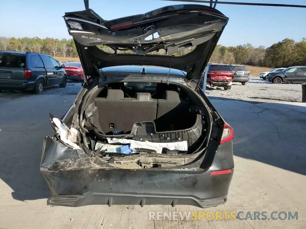 6 Photograph of a damaged car 19XFL2H85NE002364 HONDA CIVIC 2022