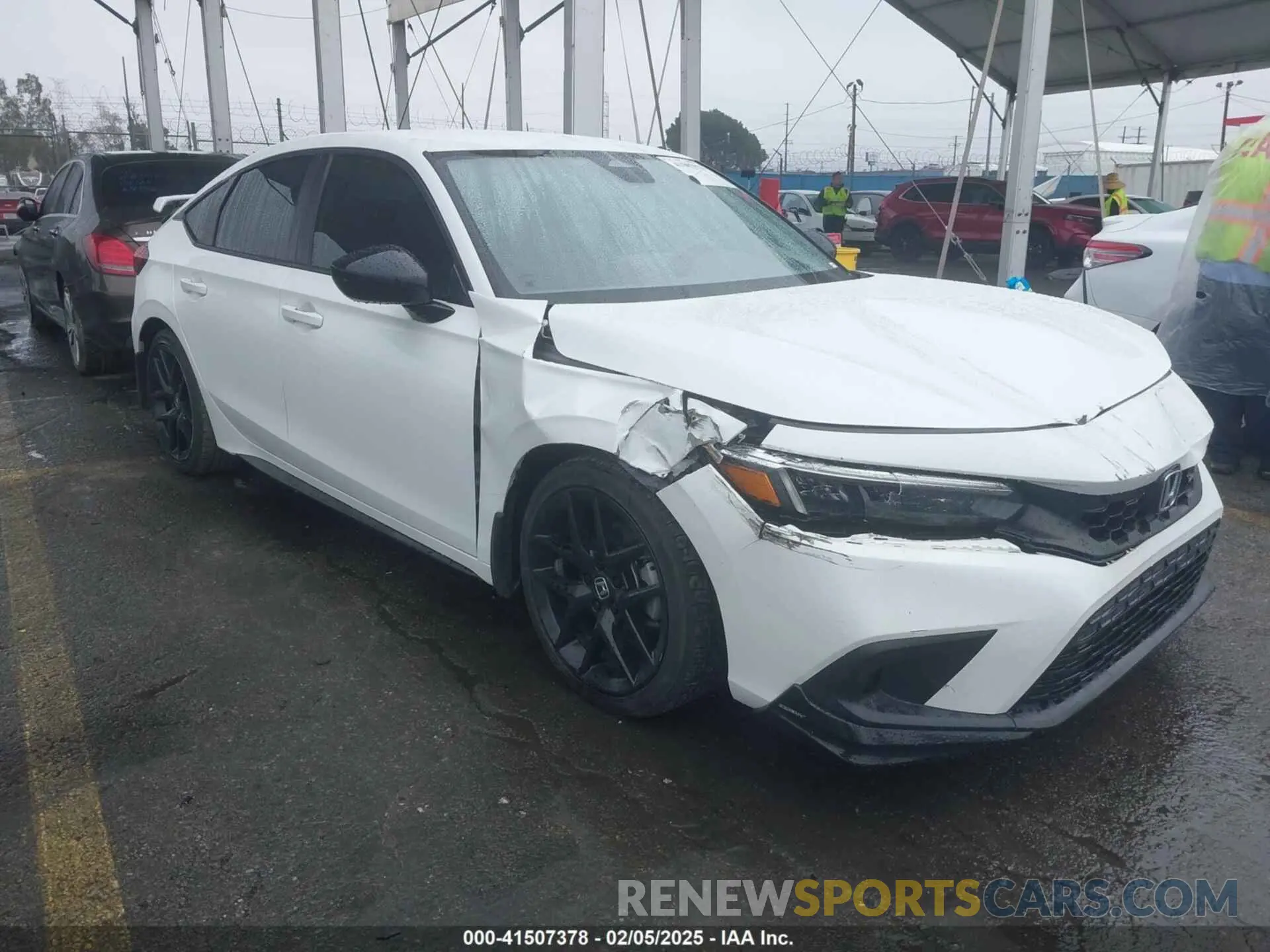 1 Photograph of a damaged car 19XFL2H85NE004356 HONDA CIVIC 2022