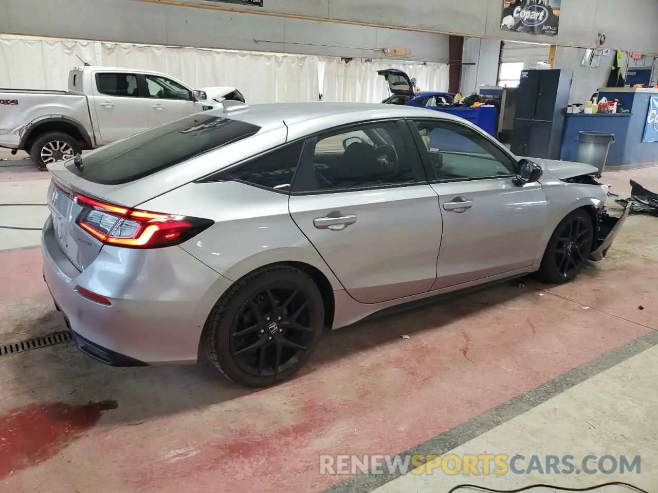 3 Photograph of a damaged car 19XFL2H86NE015690 HONDA CIVIC 2022