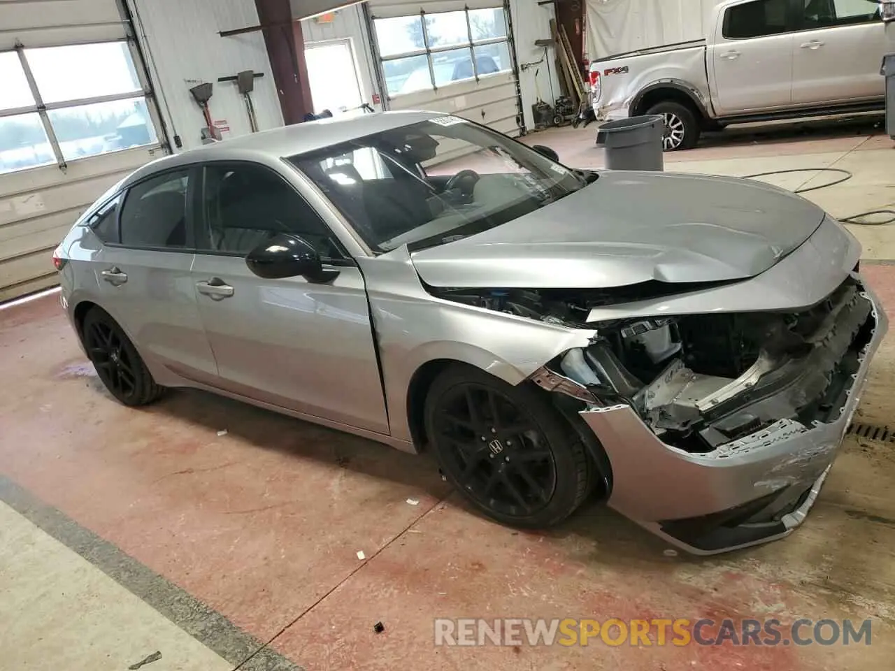 4 Photograph of a damaged car 19XFL2H86NE015690 HONDA CIVIC 2022