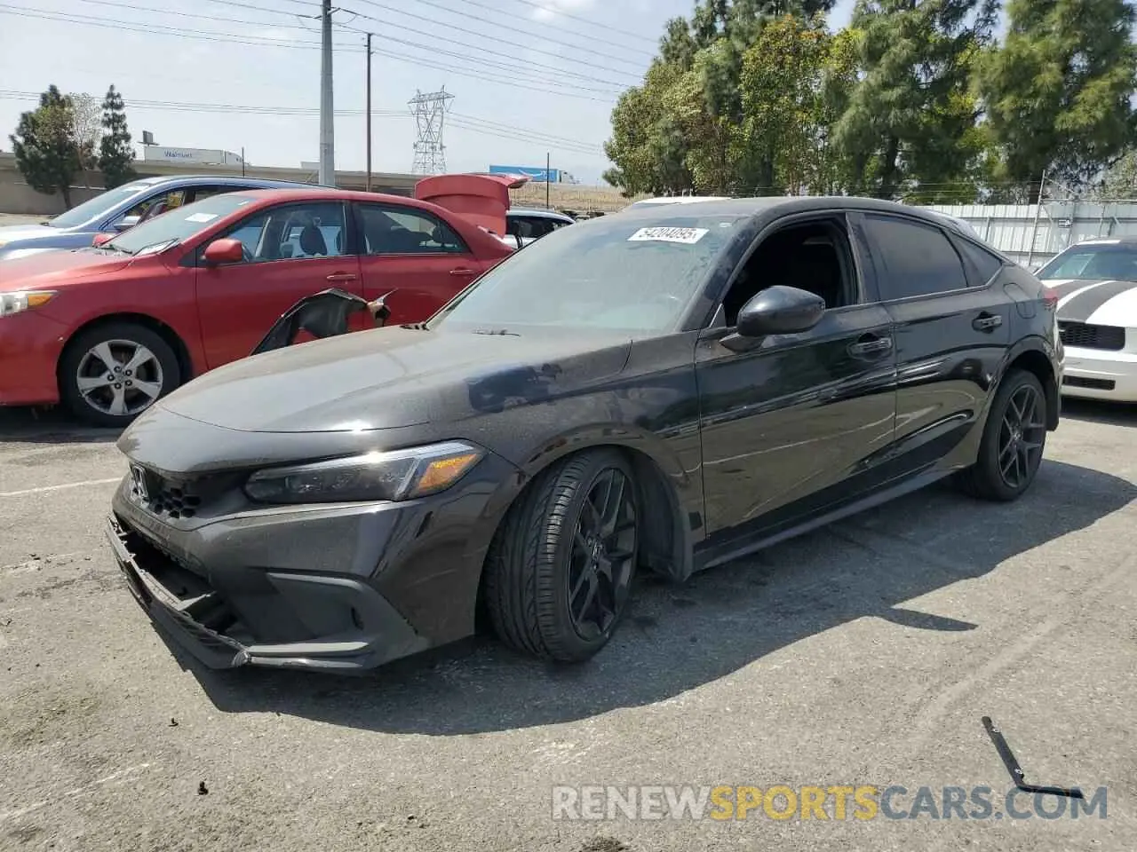 1 Photograph of a damaged car 19XFL2H87NE002026 HONDA CIVIC 2022