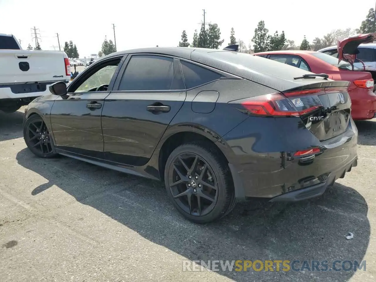 2 Photograph of a damaged car 19XFL2H87NE002026 HONDA CIVIC 2022