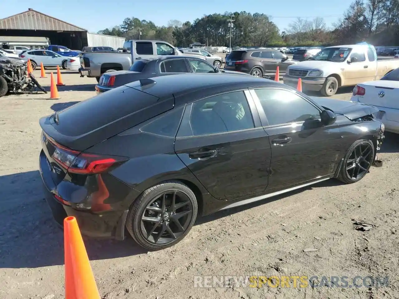 3 Photograph of a damaged car 19XFL2H87NE002544 HONDA CIVIC 2022