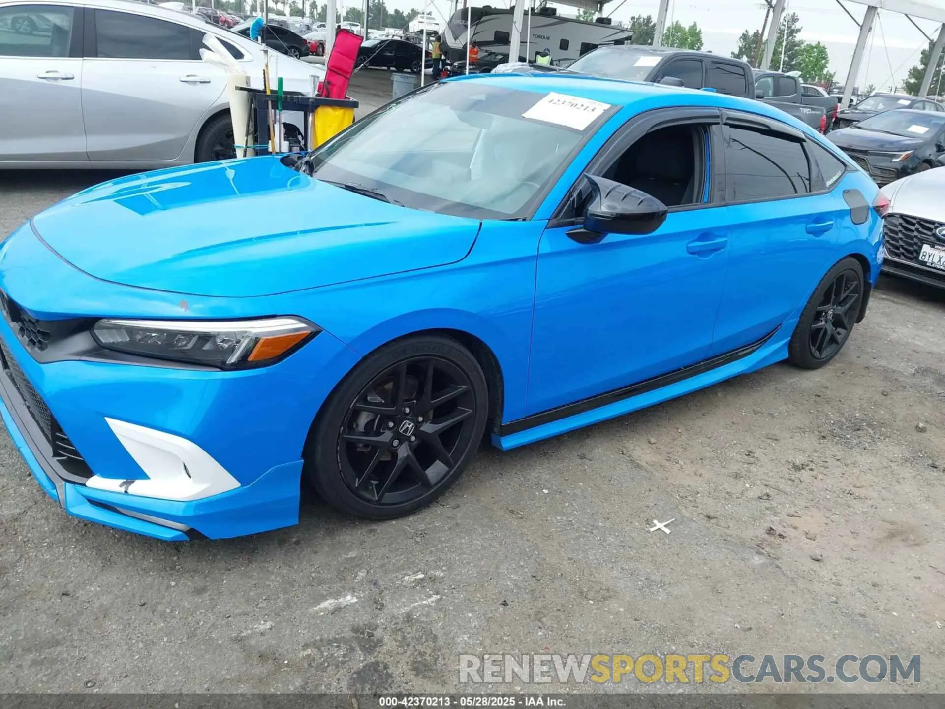 2 Photograph of a damaged car 19XFL2H87NE003547 HONDA CIVIC 2022