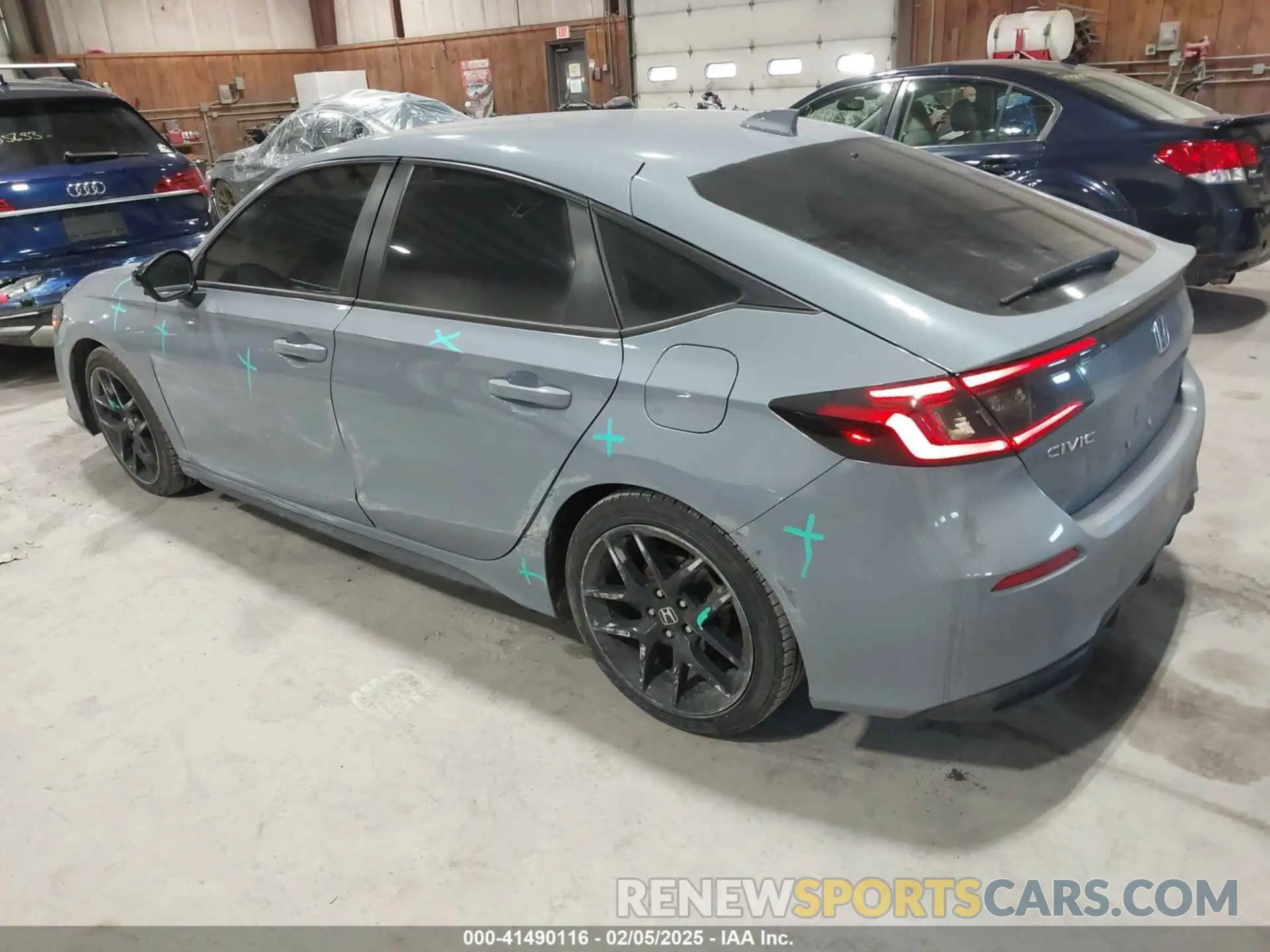 3 Photograph of a damaged car 19XFL2H87NE008540 HONDA CIVIC 2022