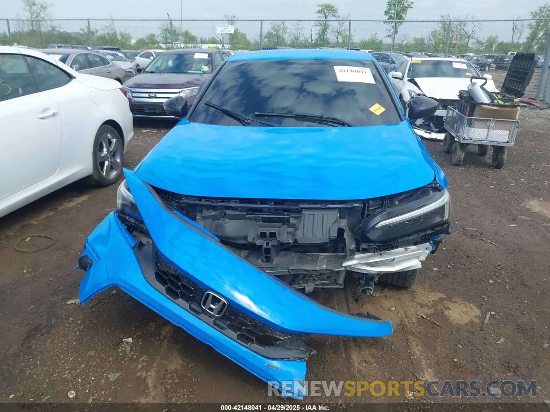 13 Photograph of a damaged car 19XFL2H87NE009767 HONDA CIVIC 2022