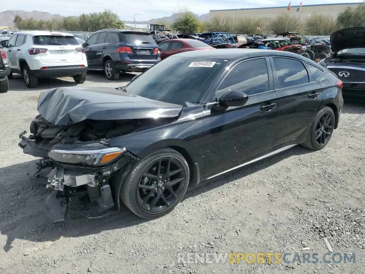 1 Photograph of a damaged car 19XFL2H87NE020770 HONDA CIVIC 2022