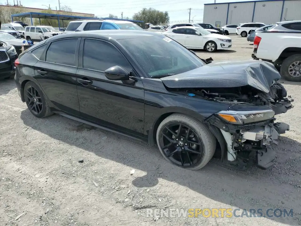 4 Photograph of a damaged car 19XFL2H87NE020770 HONDA CIVIC 2022