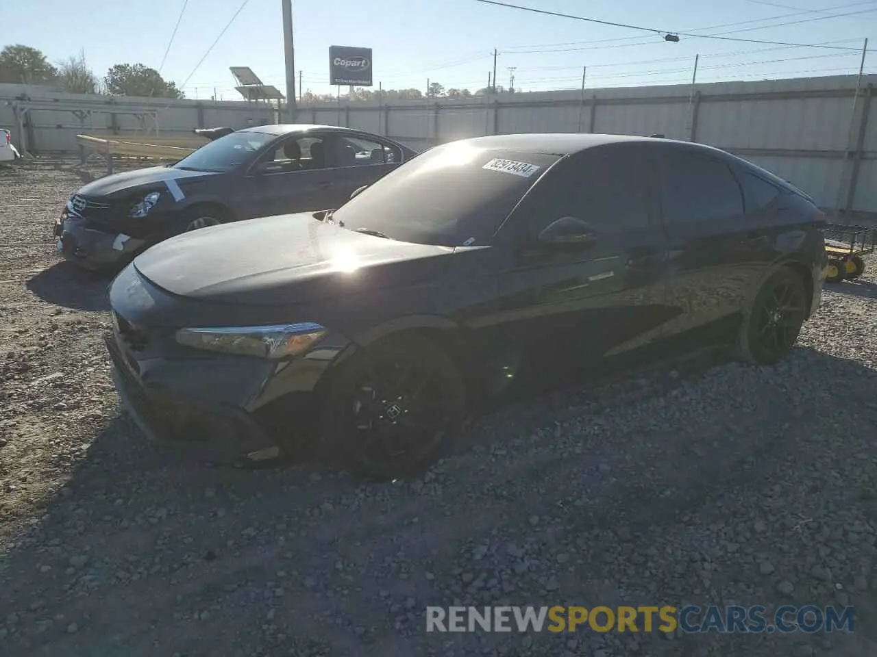 1 Photograph of a damaged car 19XFL2H87NE025080 HONDA CIVIC 2022