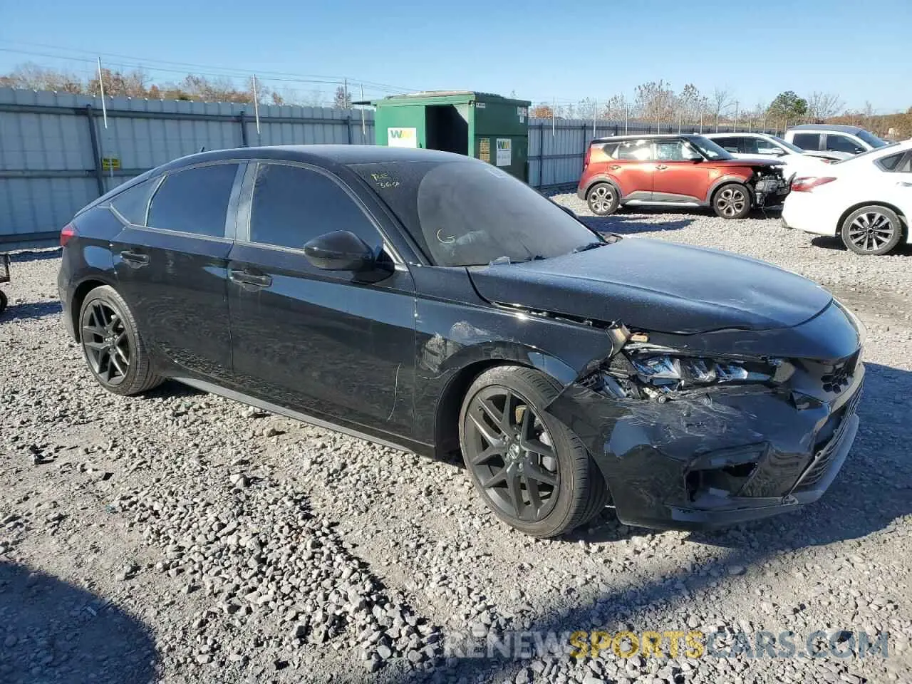 4 Photograph of a damaged car 19XFL2H87NE025080 HONDA CIVIC 2022