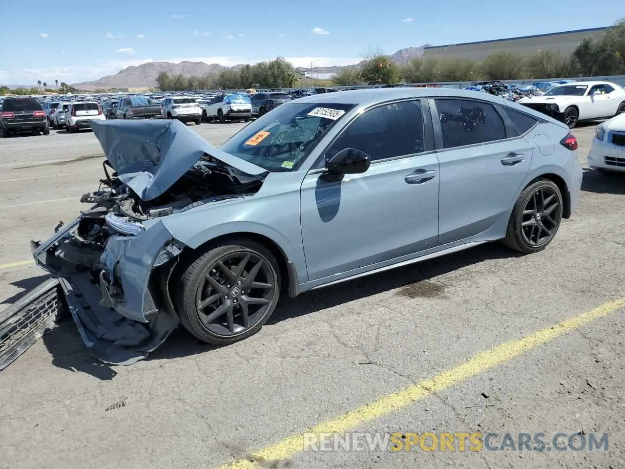1 Photograph of a damaged car 19XFL2H88NE002780 HONDA CIVIC 2022