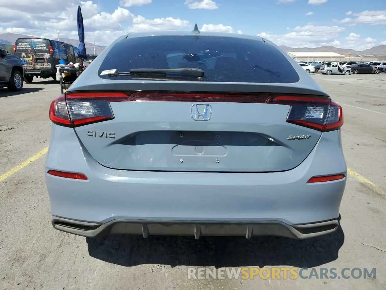 6 Photograph of a damaged car 19XFL2H88NE002780 HONDA CIVIC 2022