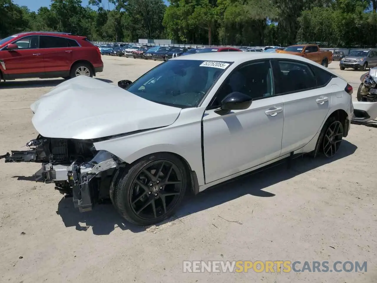 1 Photograph of a damaged car 19XFL2H88NE005467 HONDA CIVIC 2022