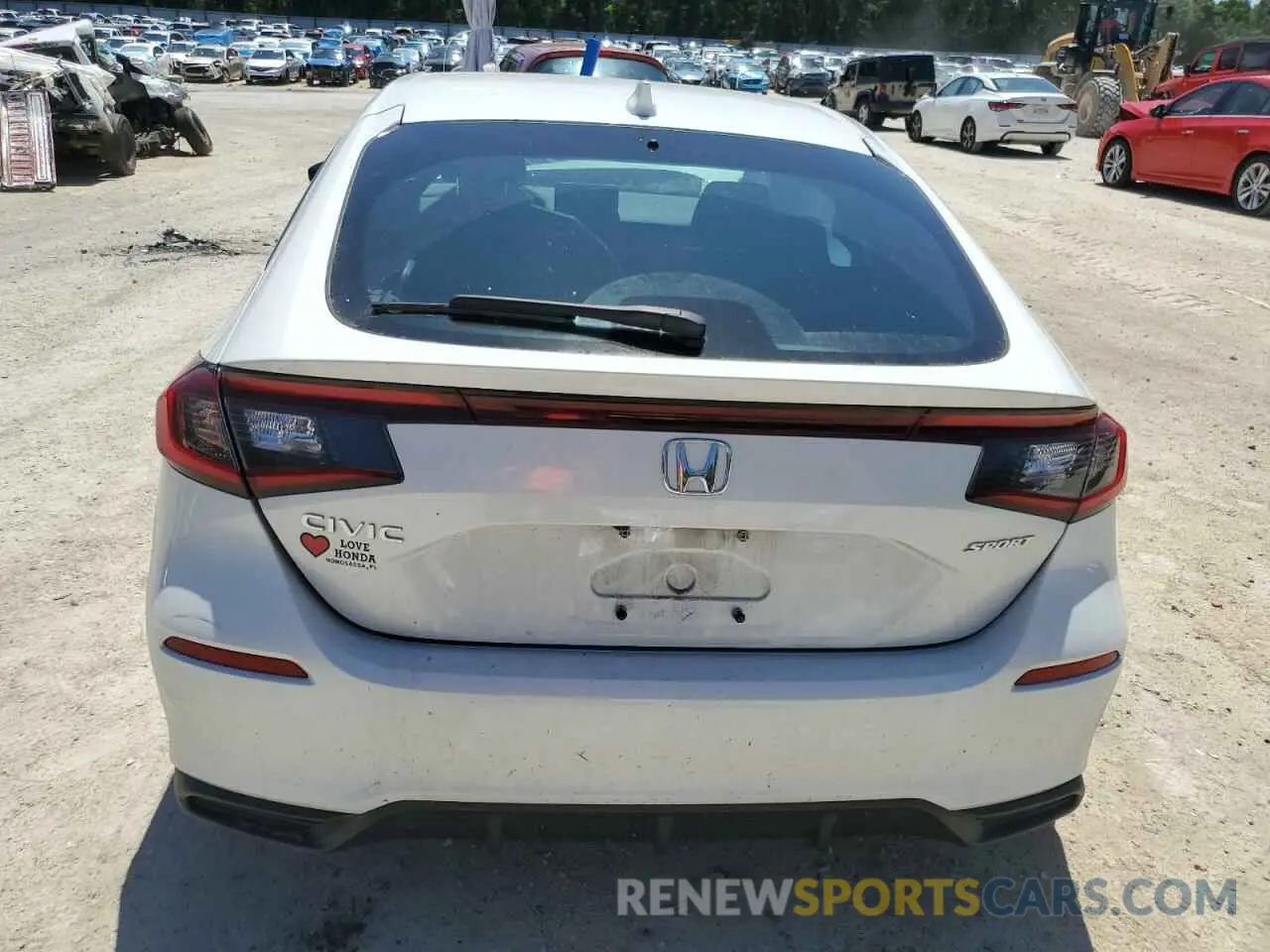 6 Photograph of a damaged car 19XFL2H88NE005467 HONDA CIVIC 2022