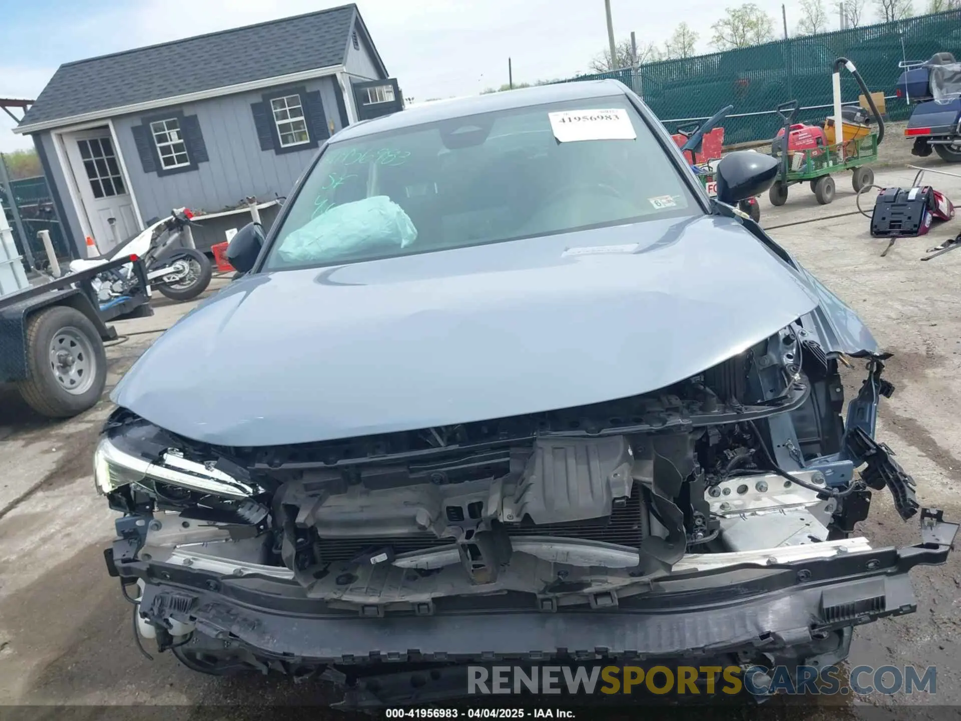 12 Photograph of a damaged car 19XFL2H88NE008403 HONDA CIVIC 2022