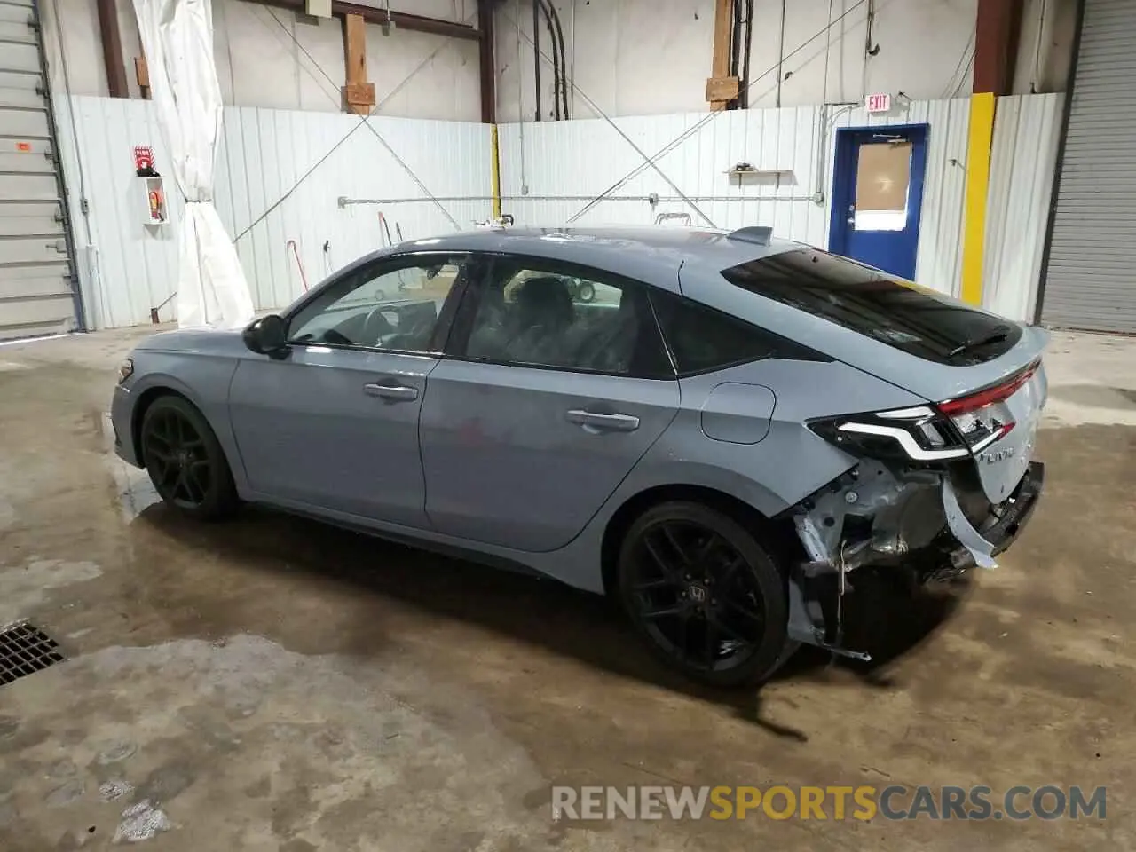 2 Photograph of a damaged car 19XFL2H88NE019451 HONDA CIVIC 2022