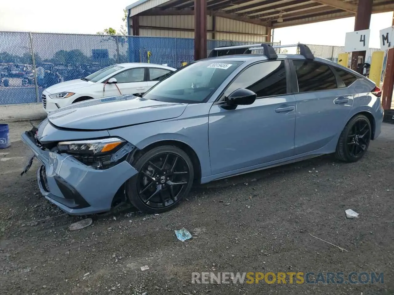 1 Photograph of a damaged car 19XFL2H88NE020387 HONDA CIVIC 2022