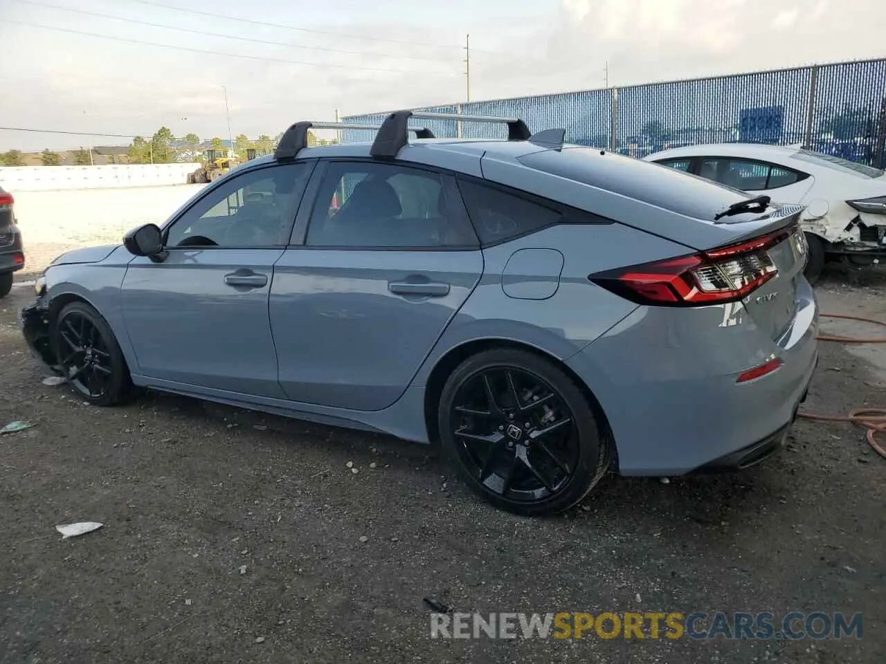2 Photograph of a damaged car 19XFL2H88NE020387 HONDA CIVIC 2022