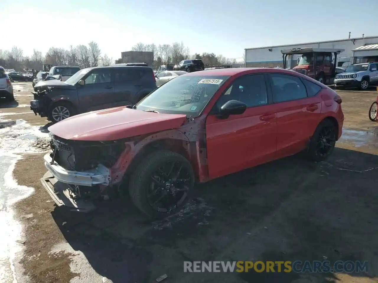 1 Photograph of a damaged car 19XFL2H88NE021717 HONDA CIVIC 2022