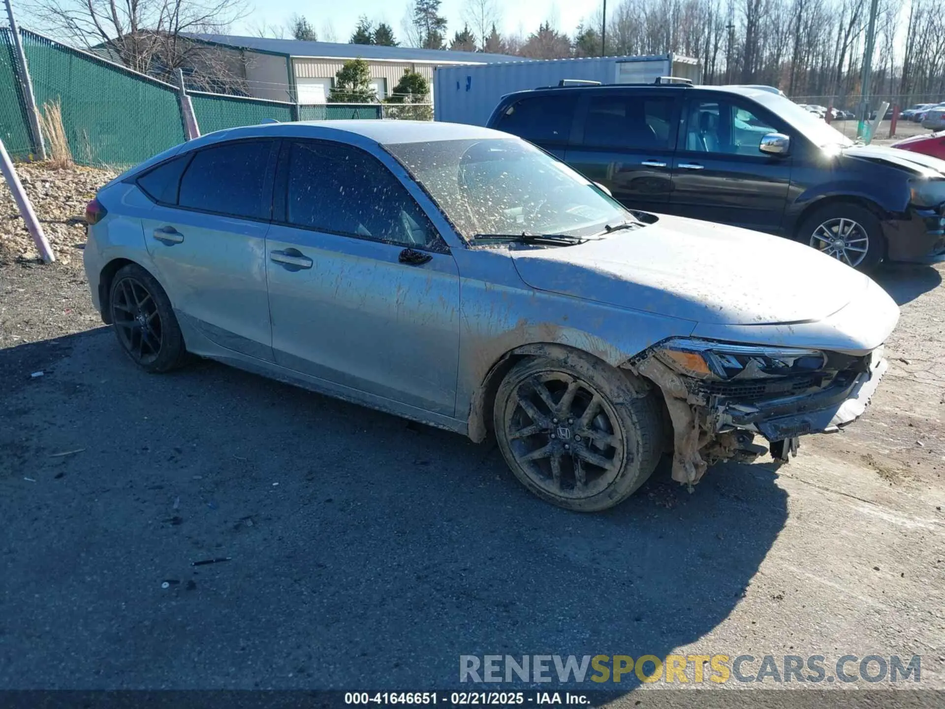 1 Photograph of a damaged car 19XFL2H8XNE002294 HONDA CIVIC 2022