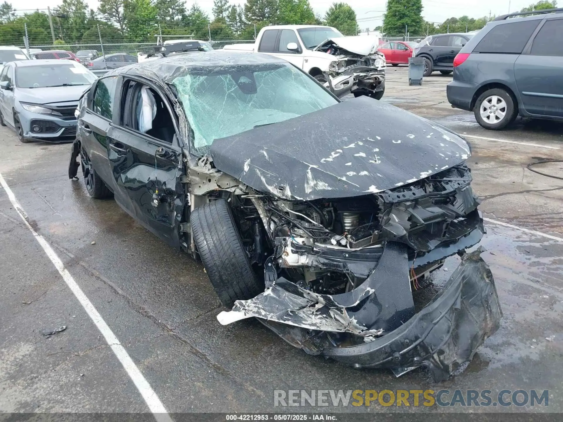 1 Photograph of a damaged car 19XFL2H8XNE002540 HONDA CIVIC 2022