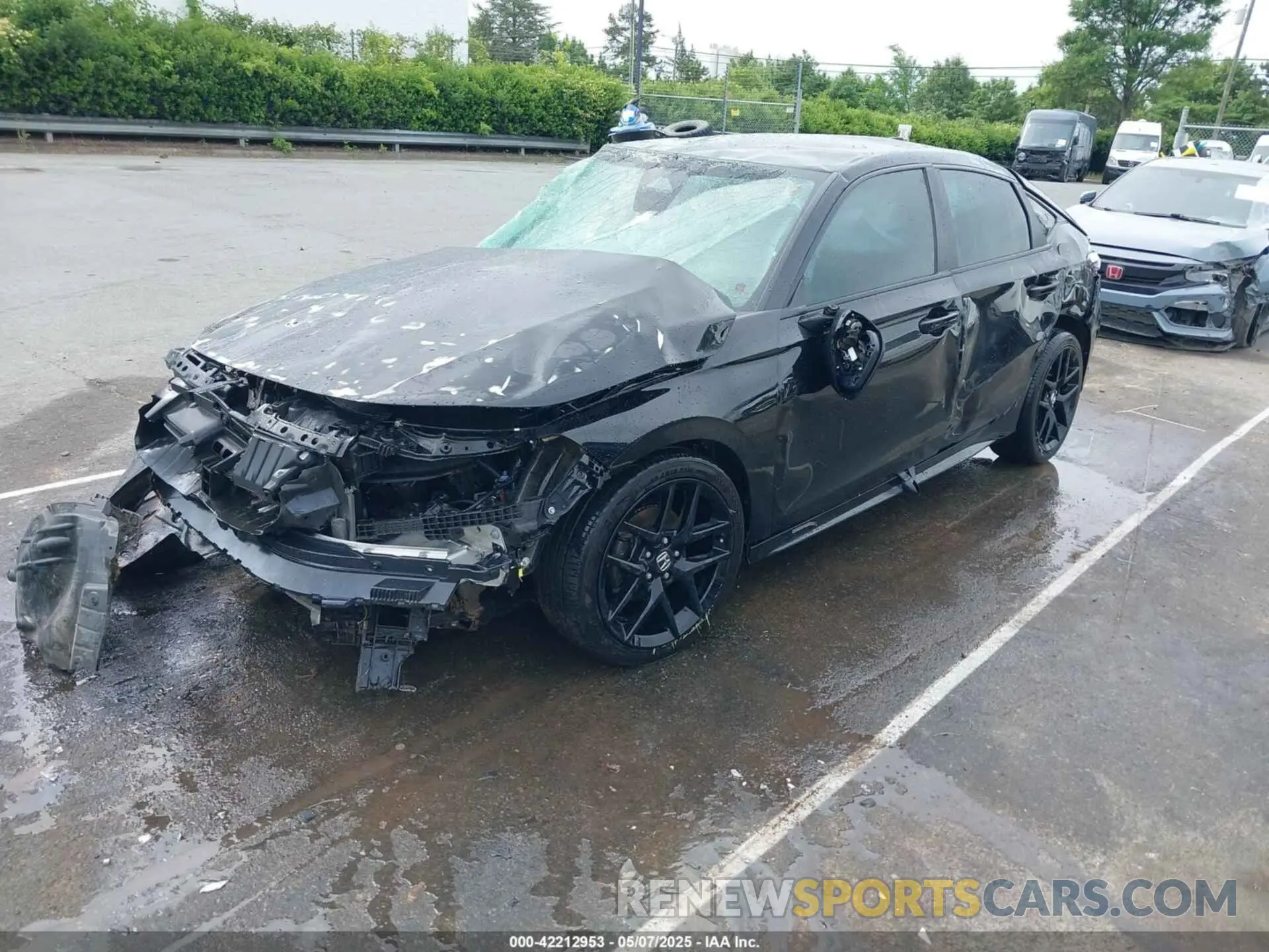 2 Photograph of a damaged car 19XFL2H8XNE002540 HONDA CIVIC 2022