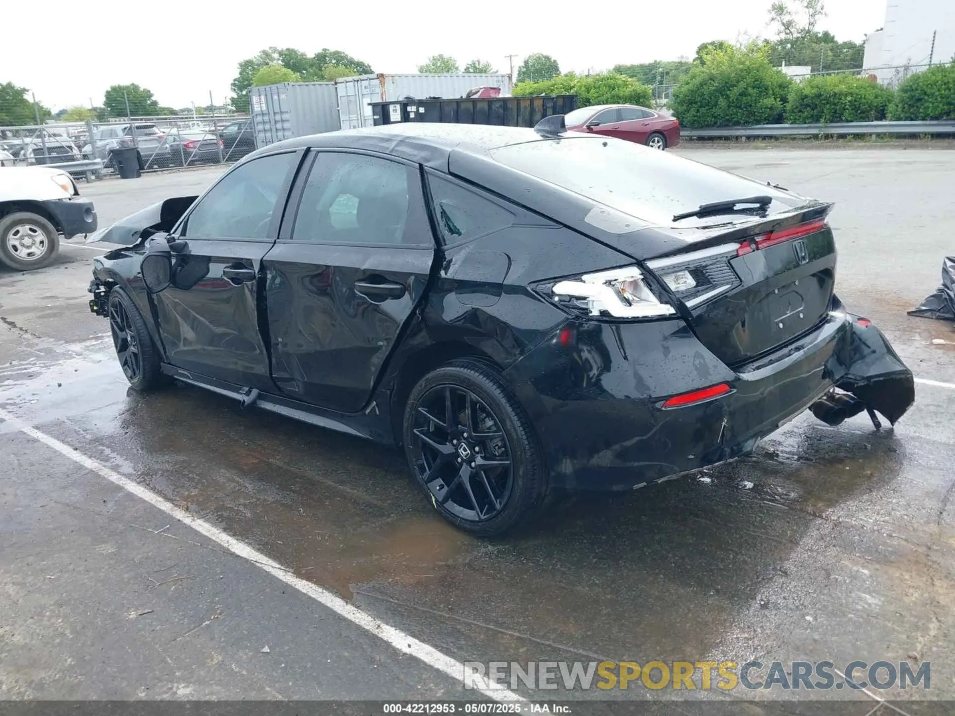 3 Photograph of a damaged car 19XFL2H8XNE002540 HONDA CIVIC 2022