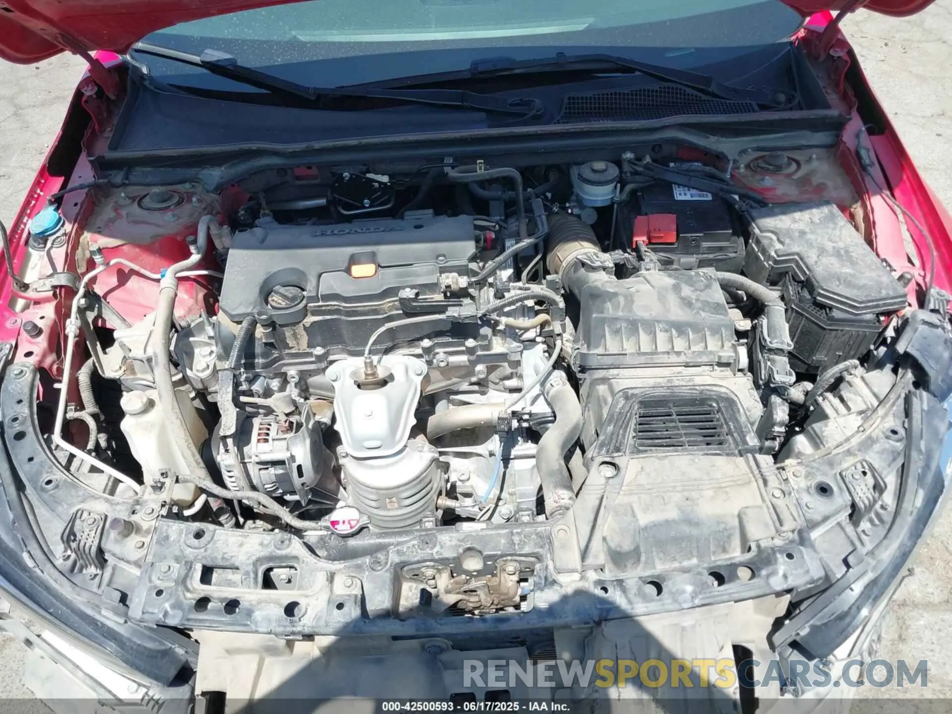 10 Photograph of a damaged car 19XFL2H8XNE005437 HONDA CIVIC 2022